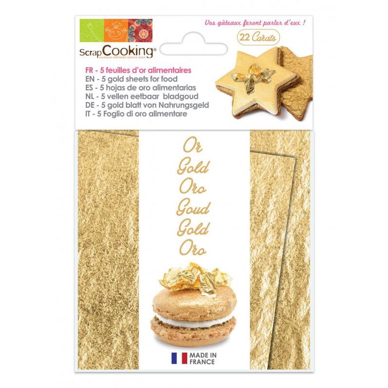 Feuille d'Or Alimentaire