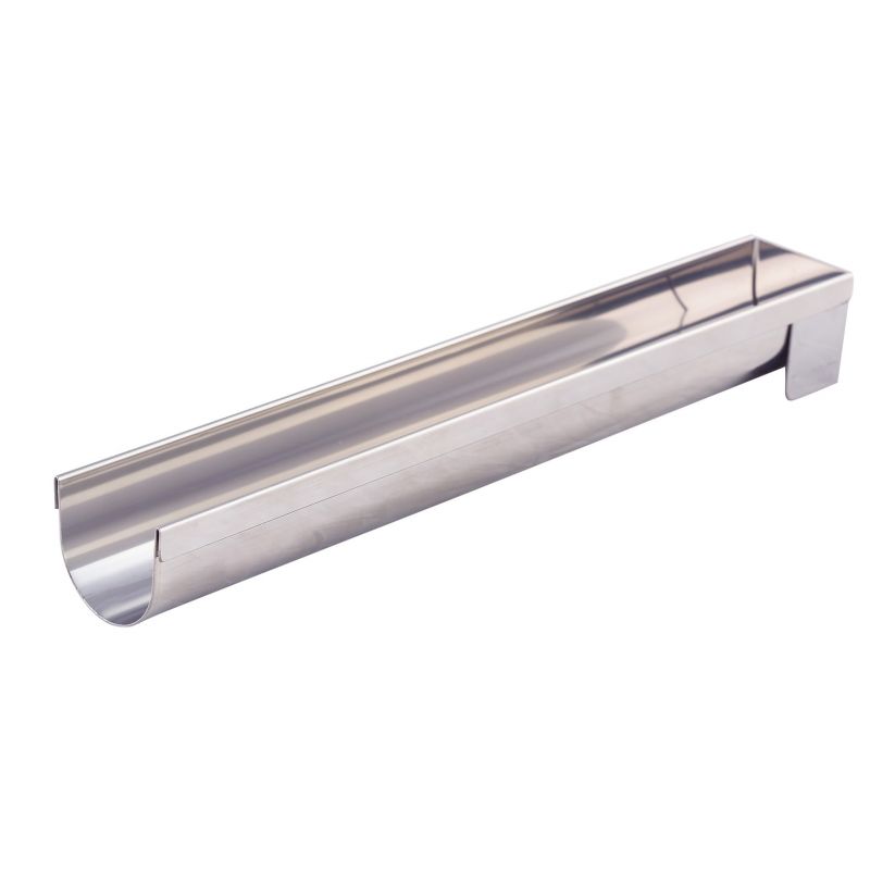 Gouttière à bûche inox 30 cm Gobel 