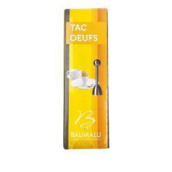 Tac œuf de chez Mallard Ferrière en acier inoxydable