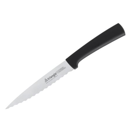 Couteau de cuisine lame ondulée 16 cm