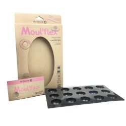 Coffret avec moule à gâteau demi-sphère et recette