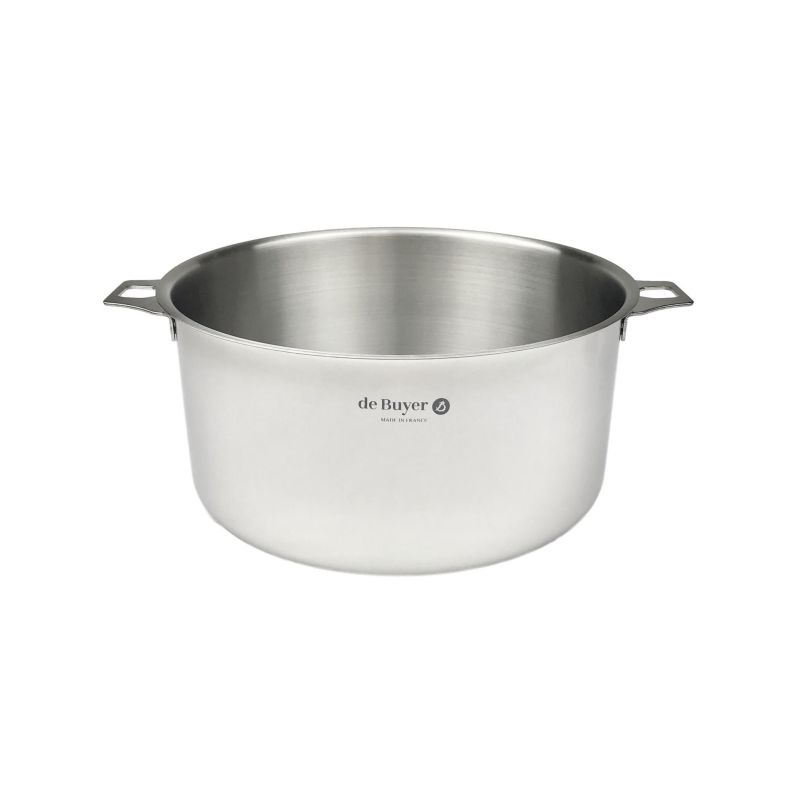 THE KITCHENETTE - Casserole Induction 20 Cm En Inox – Poignee Ergonomique  En Bakelite