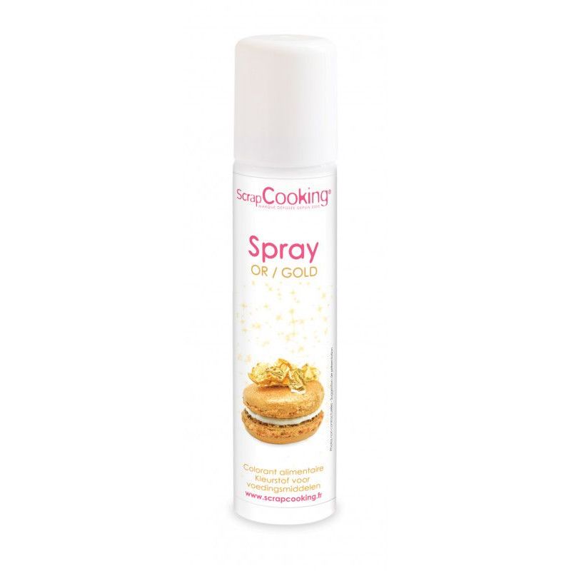 Spray colorant alimentaire