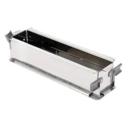 Moule à pâté en croûte pliable à charnières en inox perforé Air System®  Géoforme - 3210.24 - DE BUYER