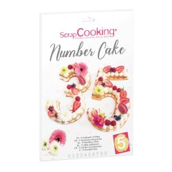 Coffret pour "number cake" ou "gâteau chiffre"