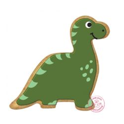 Biscuits sablés décorés dinosaures