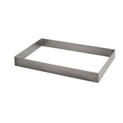 Cadre inox rectangulaire