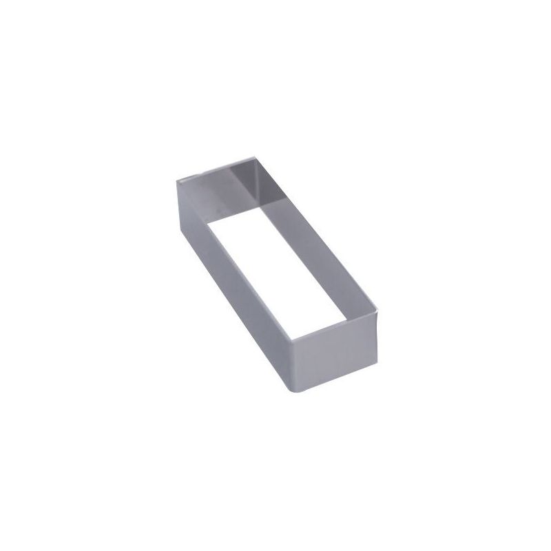 Rectangle avec angles vifs et en inox