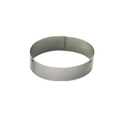 Cercle à pâtisserie en inox – Ht 2,5 cm | De Buyer