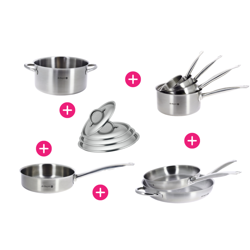 Pack 12 éléments de cuisson gamme Prim’Appety : confort professionnel