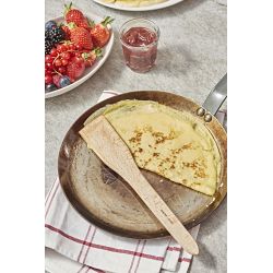 Lot de 2 poêles revêtement antiadhésif : crêpière et poêle ronde