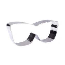 Découpoir en inox forme lunettes  - ScrapCooking
