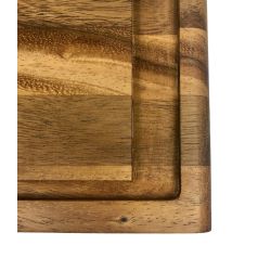 Planche en acacia - veinures naturelles