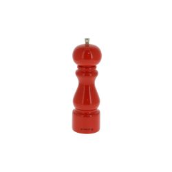 Moulin à sel RUMBA en bois laqué rouge 20 cm – De Buyer