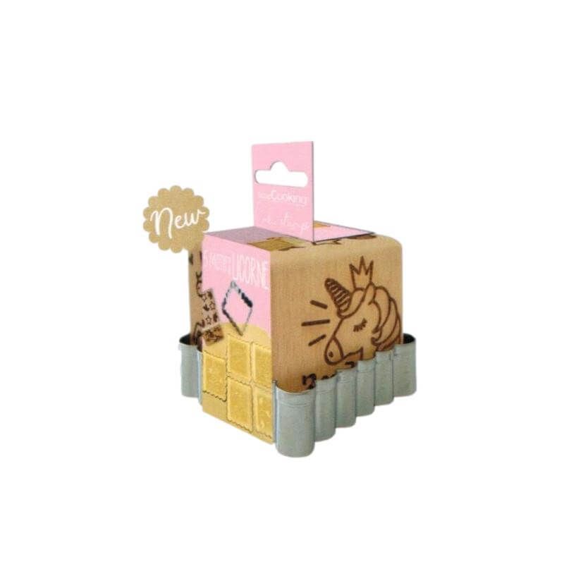 Coffret découpe et décoration Licorne Scrapcooking