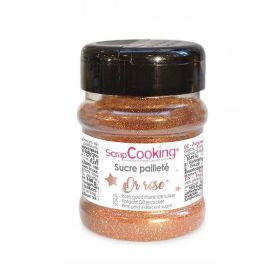 Sucre pailleté or rose ScrapCooking