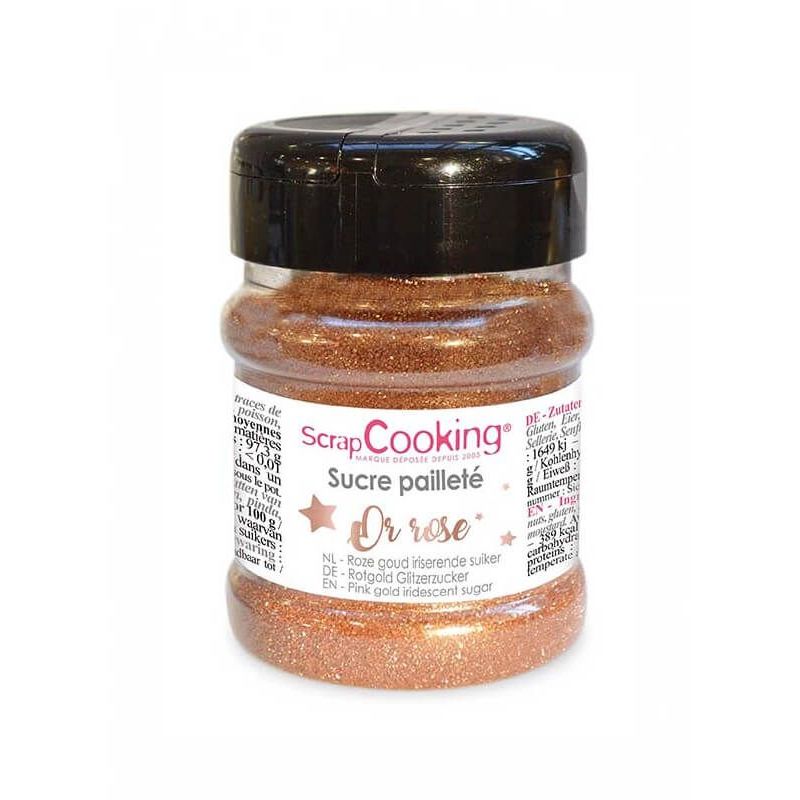 Sucre pailleté or rose ScrapCooking Sucre pailleté or rose ScrapCooking