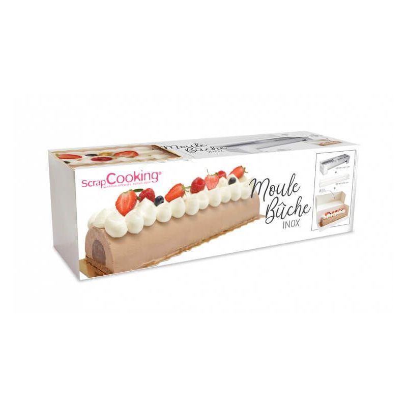 Douille à bûche plate en inox De Buyer - Accessoire de pâtisserie de  qualité supérieure