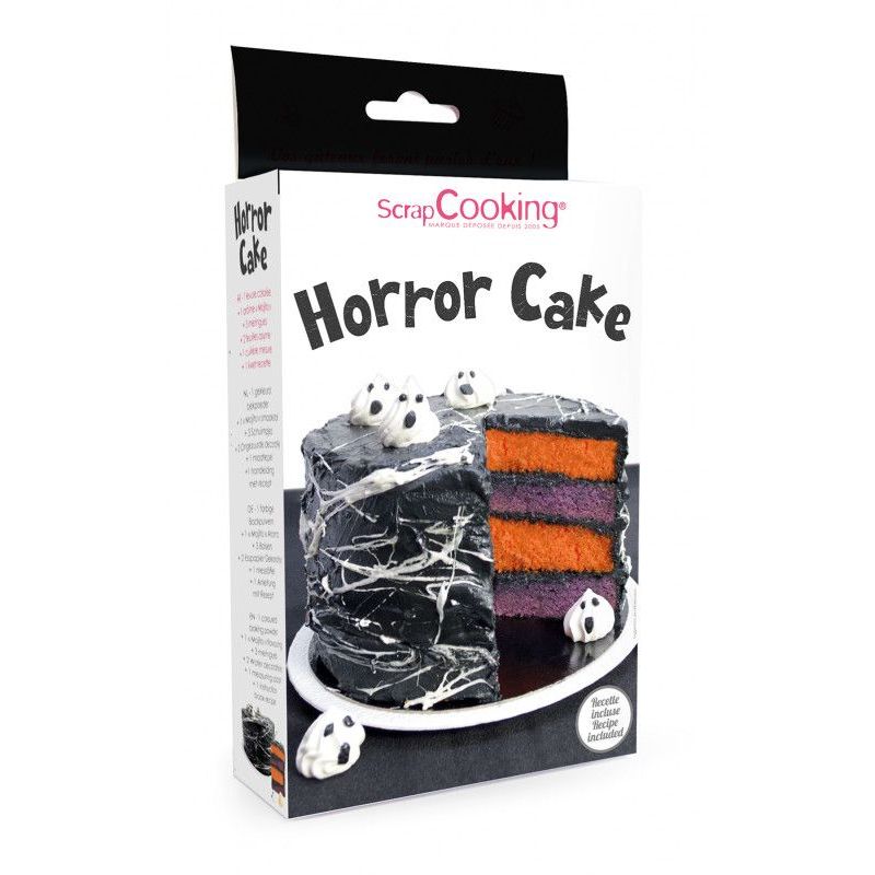 Coffret décoration gâteau halloween