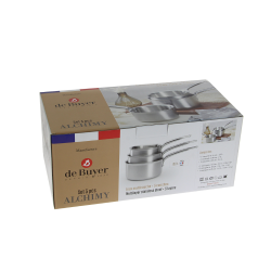 Coffret de 3 casseroles