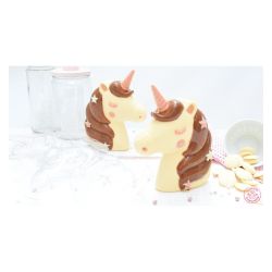 Moule 3D chocolat licorne
