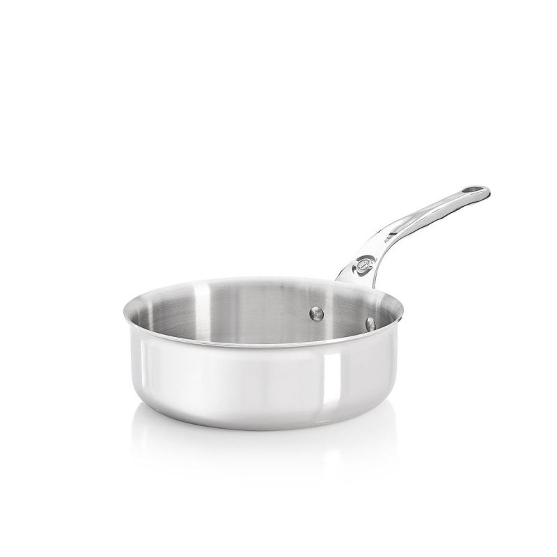 Sauteuse inox à bord droit Affinity De Buyer