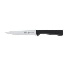 Couteau de cuisine lame ondulée 16 cm