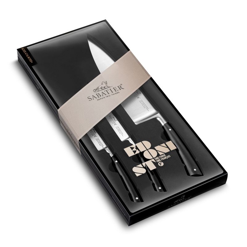 Coffret 3 couteaux (Chef,...