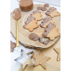 Coffret biscuits sapin et bonhomme pain d'épice