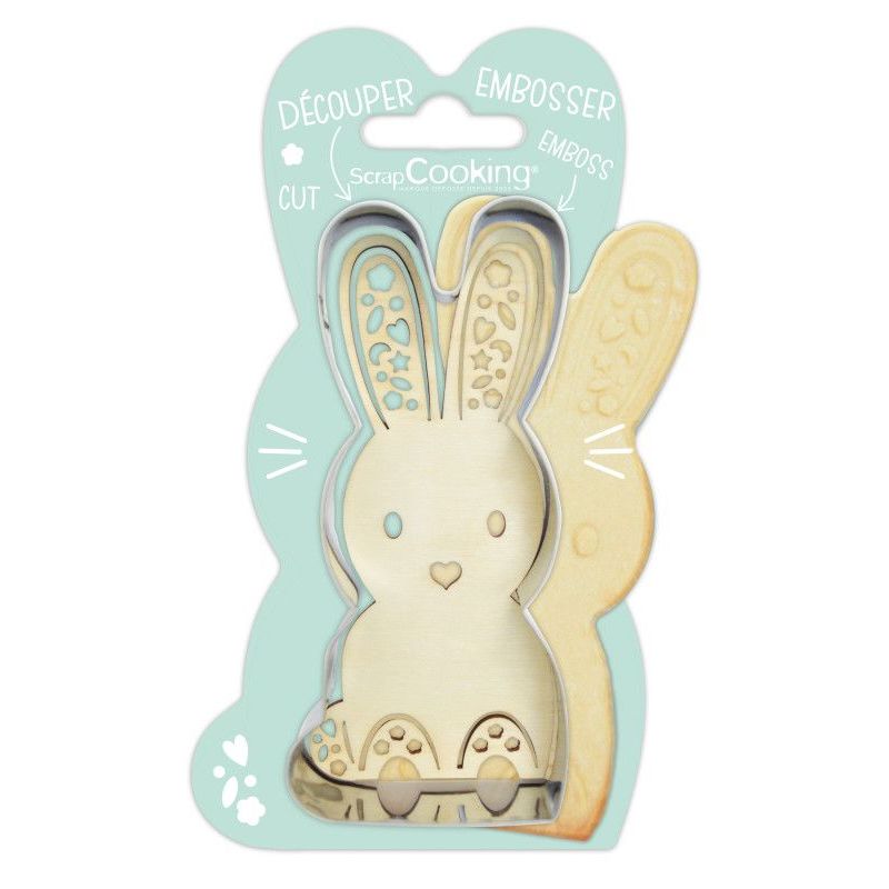 Pack découpoir et embosseur lapin