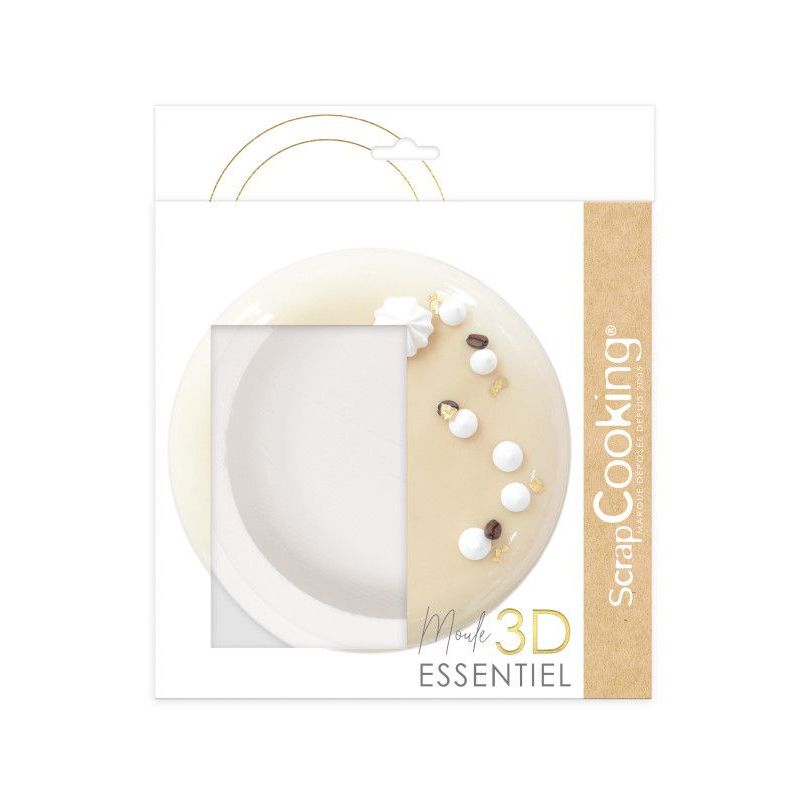 Moule entremets silicone cœur diamant - ScrapCooking®