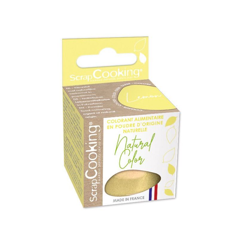 ScrapCooking - Colorant alimentaire en poudre d'origine naturel vert, 10 g