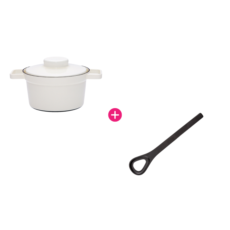 Pack cocotte et cuillère à risotto