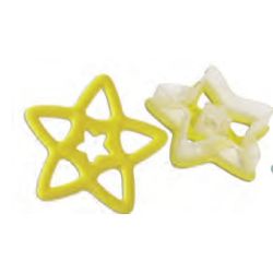Emporte-pièces plastique étoile