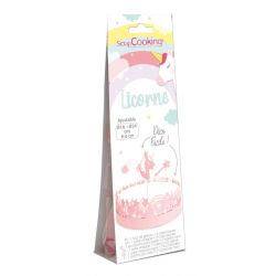 Kit déco gâteau « Licorne »