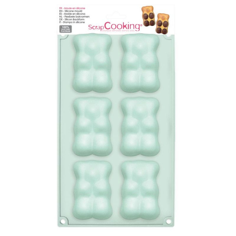 Moule 3D choco ourson - ScrapCooking®