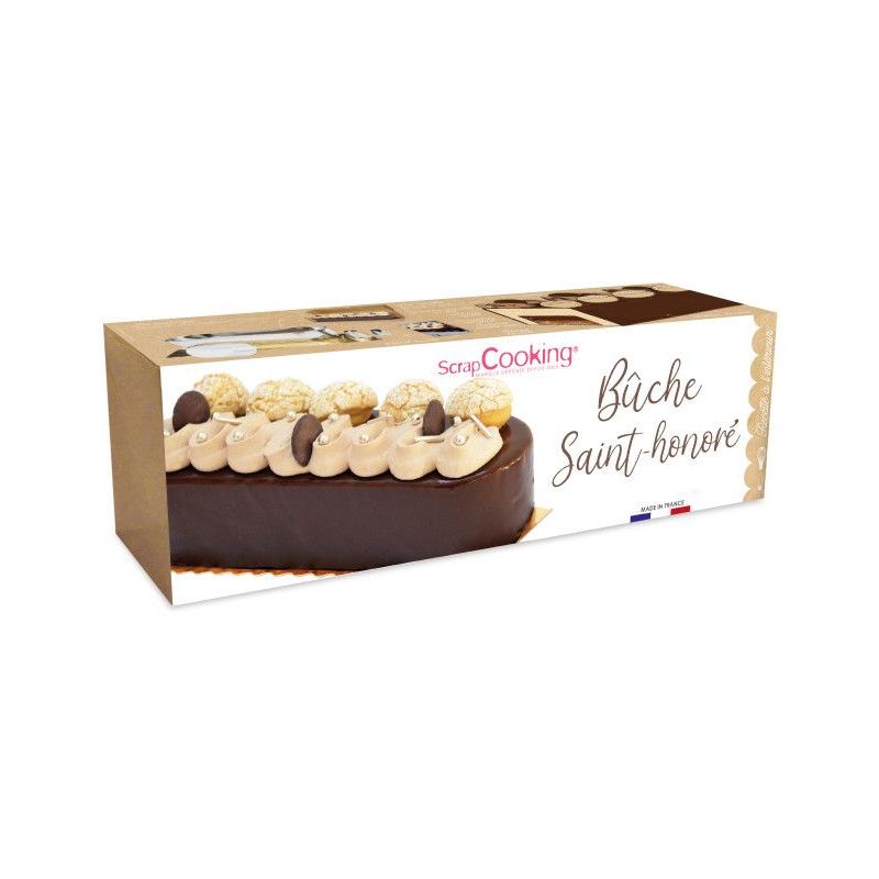 Coffret Bûche Moule Plaque Génoise Spatule M6