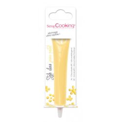 Stylo choco jaune pastel