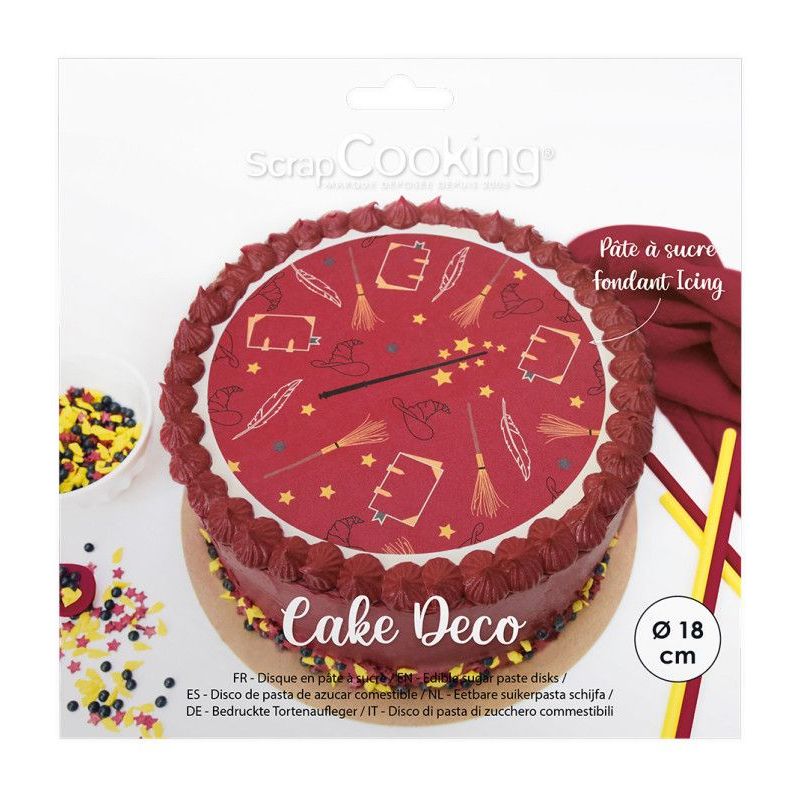 Pâte à sucre noire 250 gr sans gluten - Décoration comestible