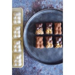 Variations d'oursons en chocolat et guimauve