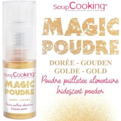 magic poudre doree scrapcooking