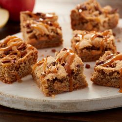 brownie au caramel et chocolat