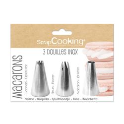 Kit de douilles en inox pour macarons