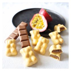 Kit oursons summer en édition limitée pour mini oursons chocolat et fruit de la passion