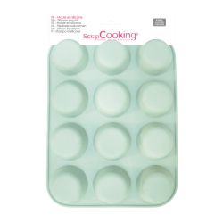 Moule 12 muffins en silicone de haute qualité - SCRAPCOOKING