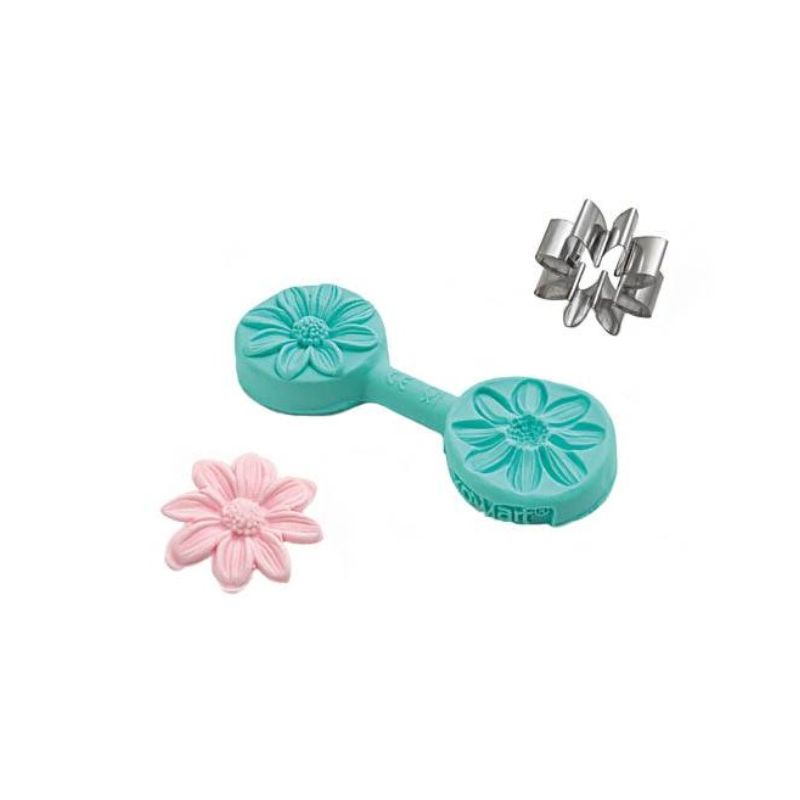 Moule silicone empreinte fleur marguerite