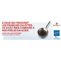 Citation DeBuyer culottage poêle