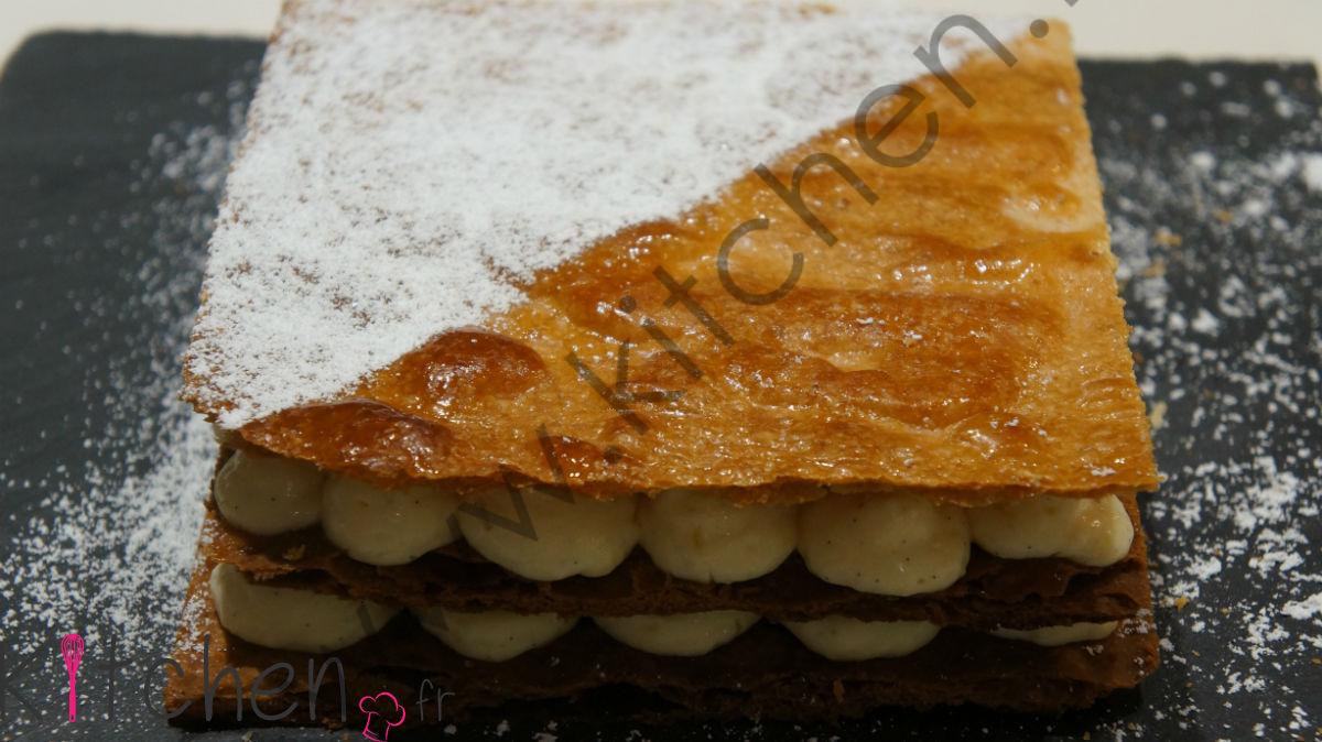 Mille-feuille aux fruits rouges