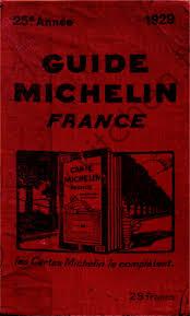Les débuts du Guide Michelin