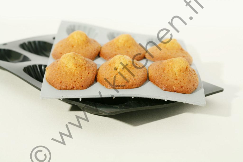 moule à madeleines en silicone